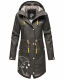 Marikoo Dancing Umbrella Damen Jacke B924 Anthrazit Größe XS - Gr. 34