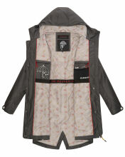 Marikoo Dancing Umbrella Damen Jacke B924 Anthrazit Gr&ouml;&szlig;e M - Gr. 38