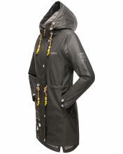 Marikoo Dancing Umbrella Damen Jacke B924 Anthrazit Gr&ouml;&szlig;e XXL - Gr. 44