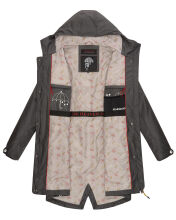 Marikoo Dancing Umbrella Damen Jacke B924 Anthrazit Gr&ouml;&szlig;e XXL - Gr. 44