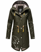 Marikoo Dancing Umbrella Damen Jacke B924 Dark Olive Größe XS - Gr. 34