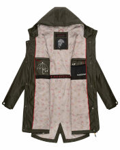 Marikoo Dancing Umbrella Damen Jacke B924 Dark Olive Größe XS - Gr. 34