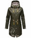 Marikoo Dancing Umbrella Damen Jacke B924 Dark Olive Größe XS - Gr. 34