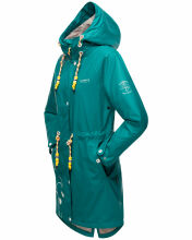 Marikoo Dancing Umbrella Damen Jacke B924 Dunkelgr&uuml;n Gr&ouml;&szlig;e XS - Gr. 34