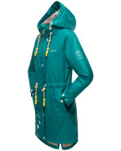 Marikoo Dancing Umbrella Damen Jacke B924 Dunkelgr&uuml;n Gr&ouml;&szlig;e XL - Gr. 42