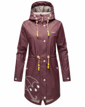 Marikoo Dancing Umbrella Damen Jacke B924 Weinrot...