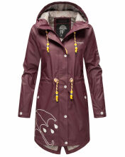 Marikoo Dancing Umbrella Damen Jacke B924 Weinrot Größe M - Gr. 38