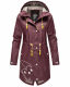 Marikoo Dancing Umbrella Damen Jacke B924 Weinrot Größe M - Gr. 38