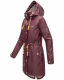 Marikoo Dancing Umbrella Damen Jacke B924 Weinrot Größe M - Gr. 38