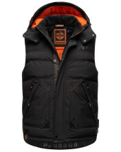 Stone Harbour Egoor Herren Weste B737 Schwarz Größe XXL - Gr. 2XL