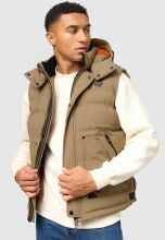 Stone Harbour Egoor Herren Weste B737 Hellbraun Größe XXL - Gr. 2XL