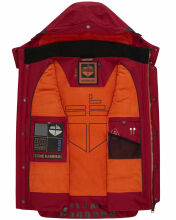 Stone Harbour Egoor Herren Weste B737 Granit Rot Größe S - Gr. S