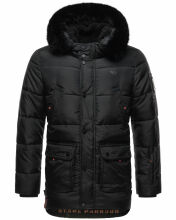 Stone Harbour Mironoo Herren Winterjacke B739 Schwarz Größe L - Gr. L