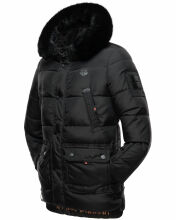 Stone Harbour Mironoo Herren Winterjacke B739 Schwarz Größe L - Gr. L