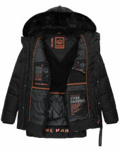 Stone Harbour Mironoo Herren Winterjacke B739 Schwarz Größe L - Gr. L