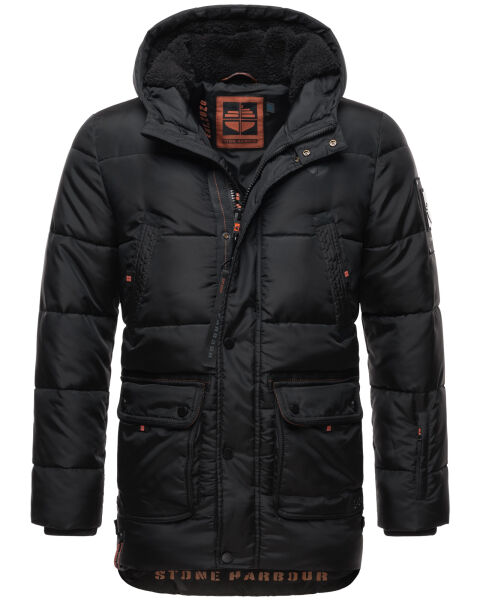Stone Harbour Mironoo Herren Winterjacke B739 Schwarz Größe XXXL - Gr. 3XL