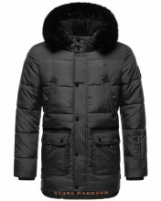 Stone Harbour Mironoo Herren Winterjacke B739 Anthrazit Größe S - Gr. S