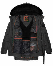 Stone Harbour Mironoo Herren Winterjacke B739 Anthrazit Gr&ouml;&szlig;e M - Gr. M