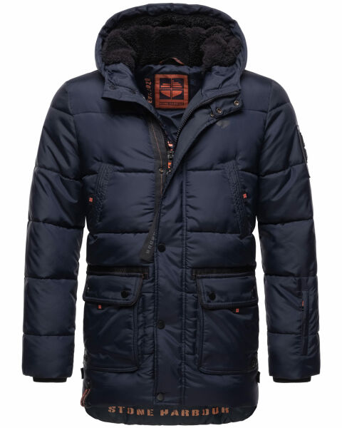 Stone Harbour Mironoo Herren Winterjacke B739 Navy Größe S - Gr. S