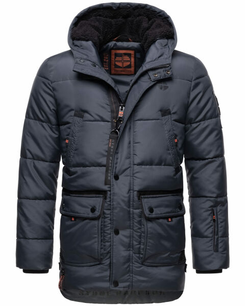 Stone Harbour Mironoo Herren Winterjacke B739 Stein Blau Größe M - Gr. M