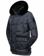Stone Harbour Mironoo Herren Winterjacke B739 Stein Blau Größe M - Gr. M