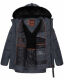 Stone Harbour Mironoo Herren Winterjacke B739 Stein Blau Größe M - Gr. M