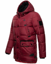 Stone Harbour Mironoo Herren Winterjacke B739 Granit Rot Größe S - Gr. S