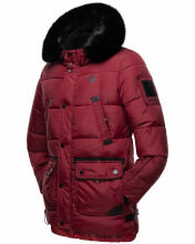 Stone Harbour Mironoo Herren Winterjacke B739 Granit Rot Größe S - Gr. S