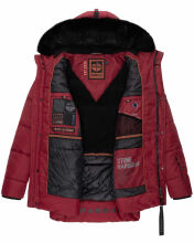 Stone Harbour Mironoo Herren Winterjacke B739 Granit Rot Gr&ouml;&szlig;e XXL - Gr. 2XL