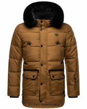 Stone Harbour Mironoo Herren Winterjacke B739 Tobacoo Größe S - Gr. S
