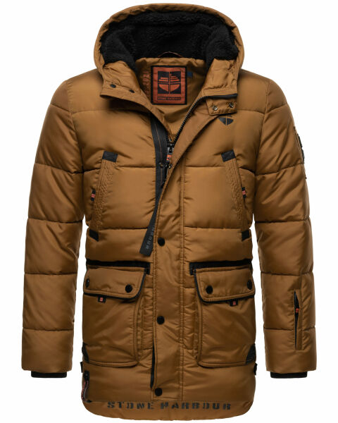 Stone Harbour Mironoo Herren Winterjacke B739 Tobacoo Größe XXL - Gr. 2XL