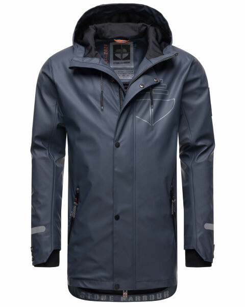 Stone Harbour Tamio Herren Winterjacke B741 Stein Blau Größe S - Gr. S