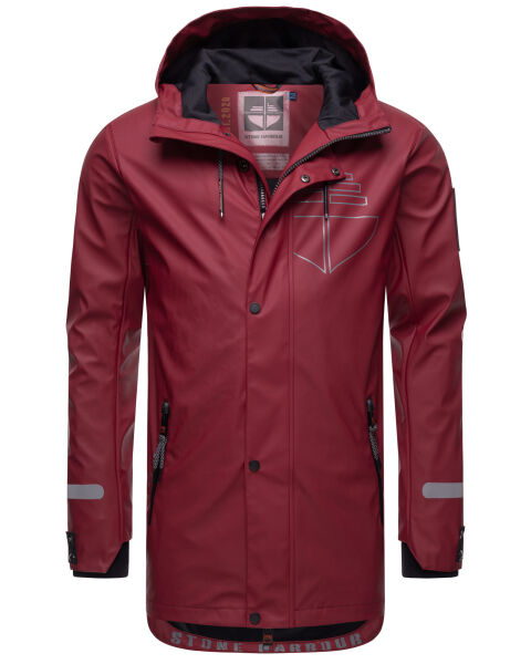 Stone Harbour Tamio Herren Winterjacke B741 Granit Rot Größe S - Gr. S