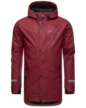 Stone Harbour Tamio Herren Winterjacke B741 Granit Rot Größe S - Gr. S
