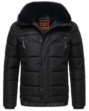 Stone Harbour Witaas Herren Winterjacke B743 Schwarz Größe XXL - Gr. 2XL