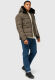 Stone Harbour Witaas Herren Winterjacke B743 Stein Braun Größe XL - Gr. XL