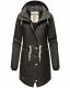 Navahoo Flower of Ocean Damen Jacke B925 Schwarz Größe L - Gr. 40
