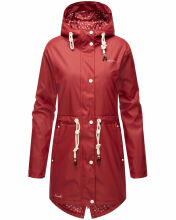 Navahoo Flower of Ocean Damen Jacke B925 Blood Red Größe XS - Gr. 34