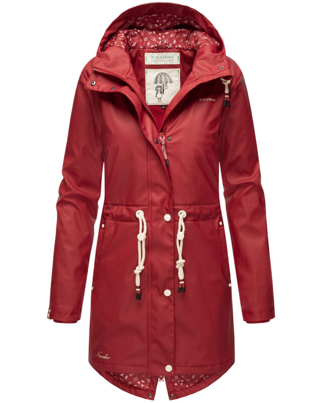 Navahoo Flower of Ocean Damen Jacke B925 Blood Red Gr&ouml;&szlig;e M - Gr. 38