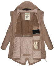 Navahoo Flower of Ocean Damen Jacke B925 Taupe Gr&ouml;&szlig;e S - Gr. 36