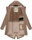 Navahoo Flower of Ocean Damen Jacke B925 Taupe Größe M - Gr. 38