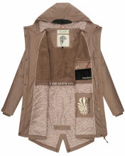 Navahoo Flower of Ocean Damen Jacke B925 Taupe Größe L - Gr. 40