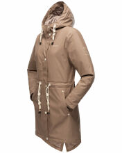 Navahoo Flower of Ocean Damen Jacke B925 Taupe Gr&ouml;&szlig;e XL - Gr. 42