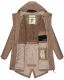 Navahoo Flower of Ocean Damen Jacke B925 Taupe Größe XXXL - Gr. 46