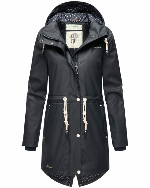 Navahoo Flower of Ocean Damen Jacke B925 Navy Größe XL - Gr. 42