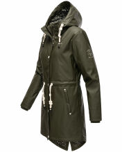 Navahoo Flower of Ocean Damen Jacke B925 Dark Olive Größe XS - Gr. 34