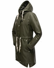 Navahoo Flower of Ocean Damen Jacke B925 Dark Olive Größe XS - Gr. 34