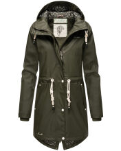 Navahoo Flower of Ocean Damen Jacke B925 Dark Olive Gr&ouml;&szlig;e XXL - Gr. 44