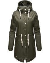 Navahoo Flower of Ocean Damen Jacke B925 Dark Olive Gr&ouml;&szlig;e XXL - Gr. 44
