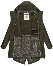 Navahoo Flower of Ocean Damen Jacke B925 Dark Olive Gr&ouml;&szlig;e XXL - Gr. 44